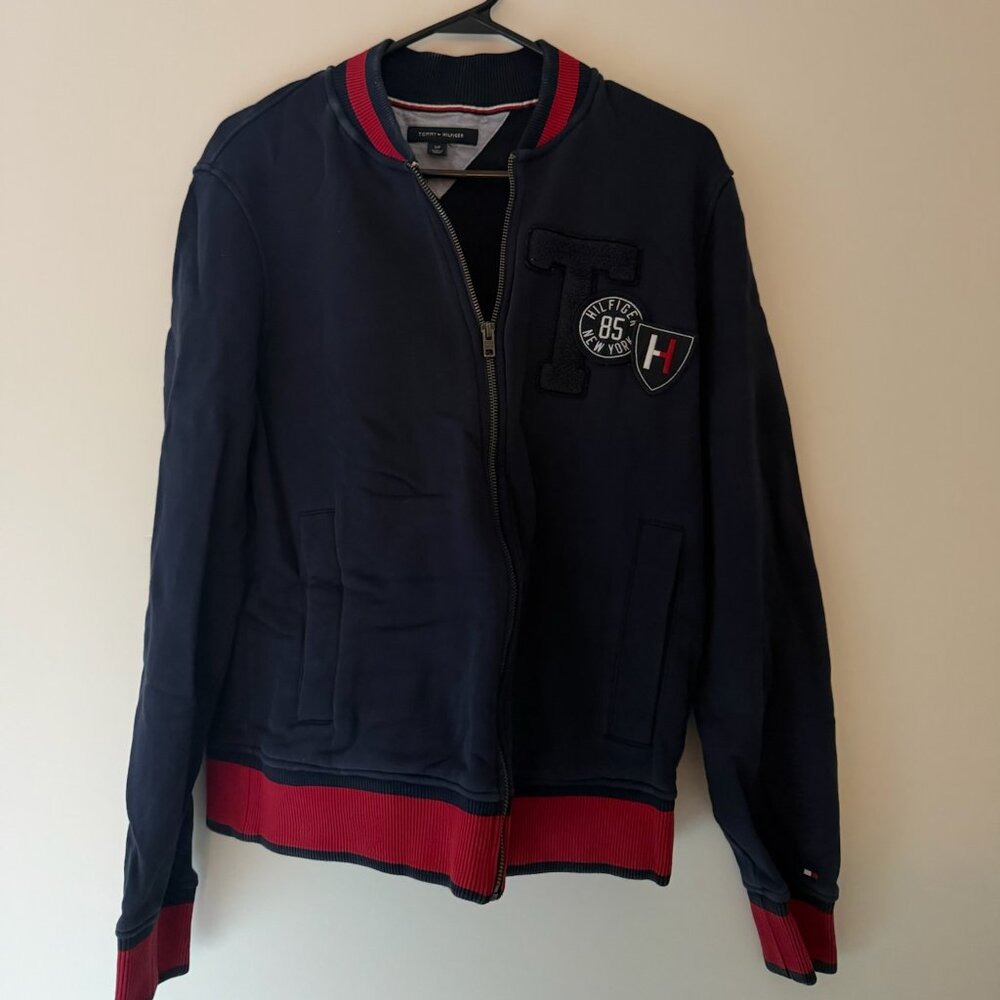 Tommy Hilfiger varsity-style bomber jacket